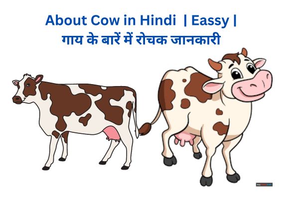 About Cow in Hindi Eassy गाय के बारें में रोचक जानकारी